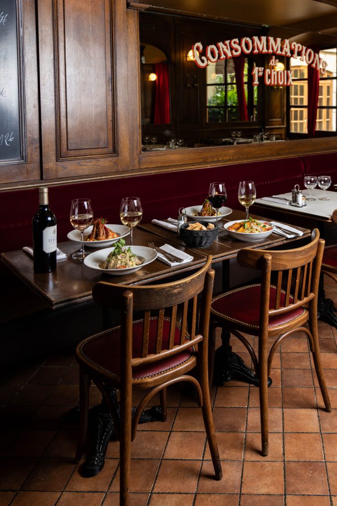 Repas au Bistro Marbeuf